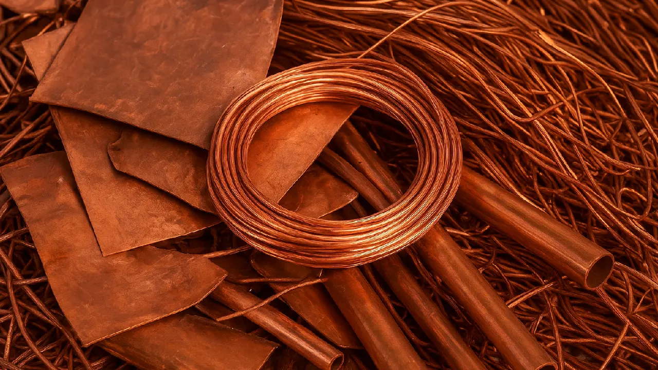 بازیافت ضایعات مس