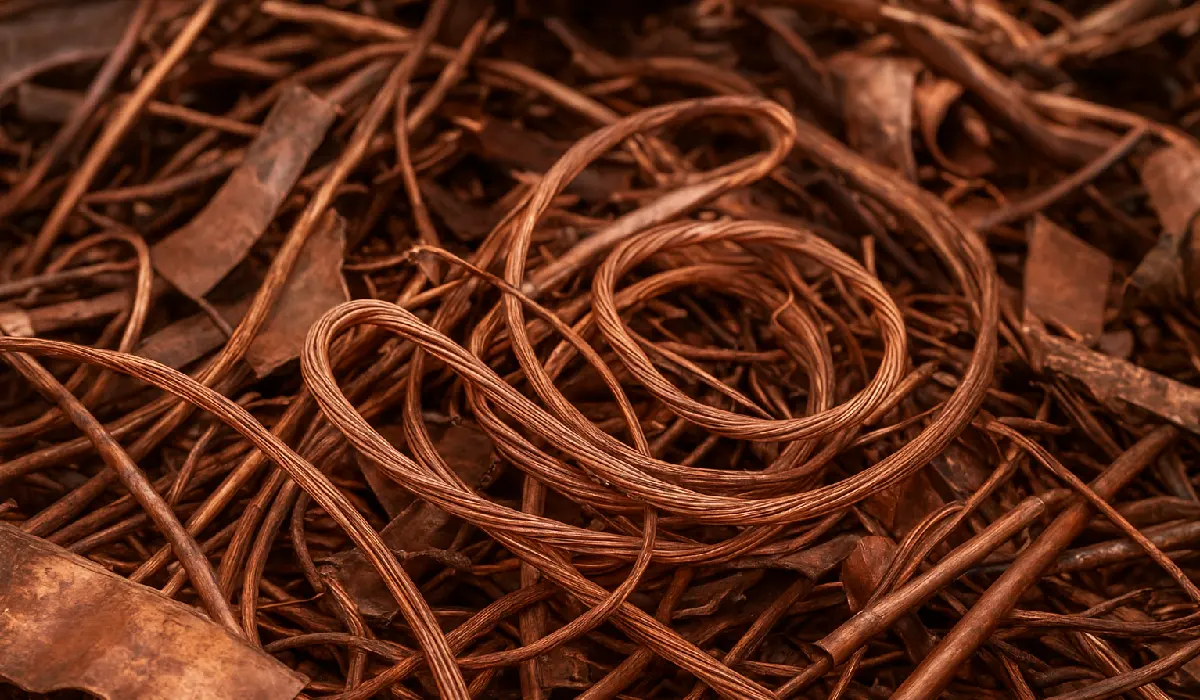 بازیافت ضایعات مس